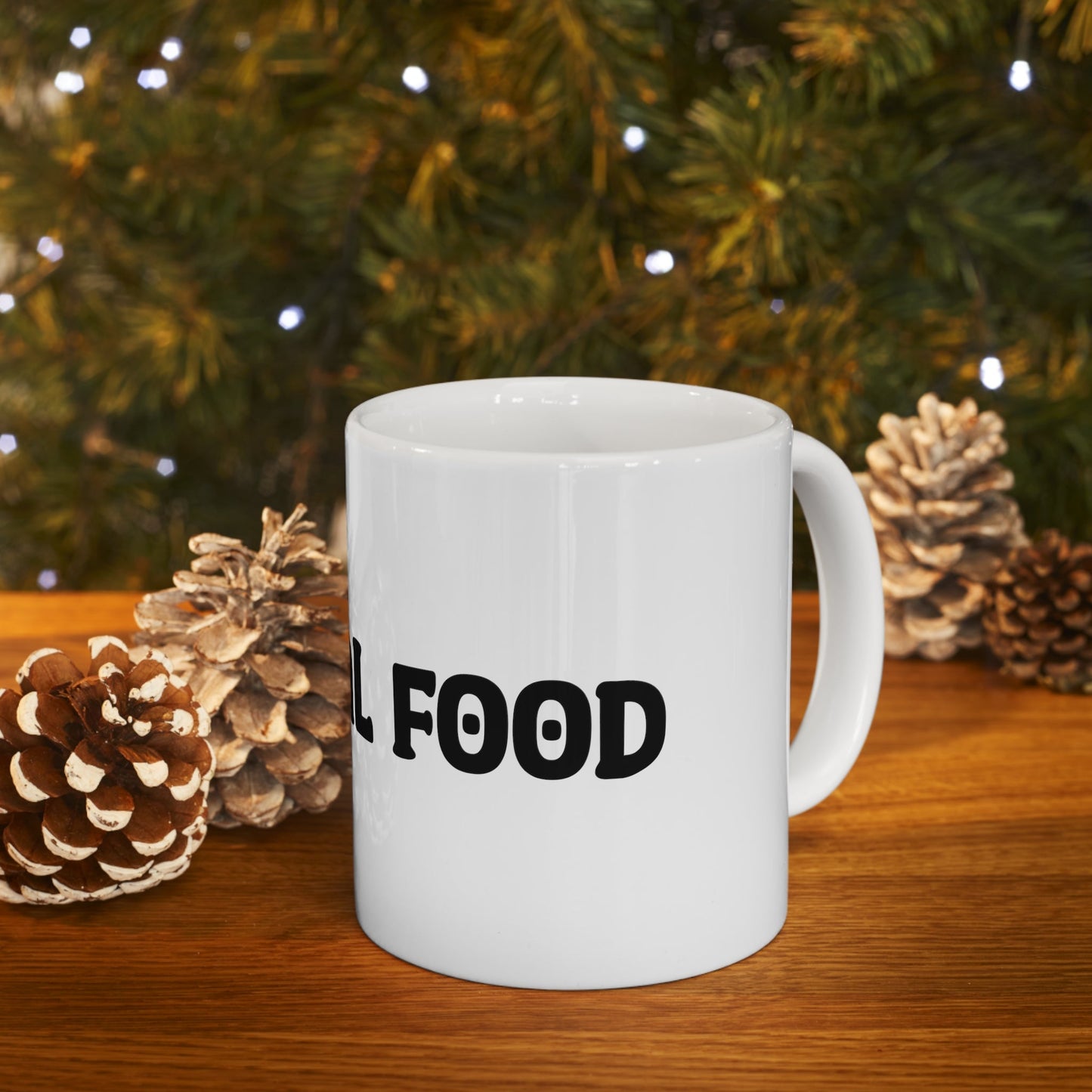 Eat Real Food Mug 11oz