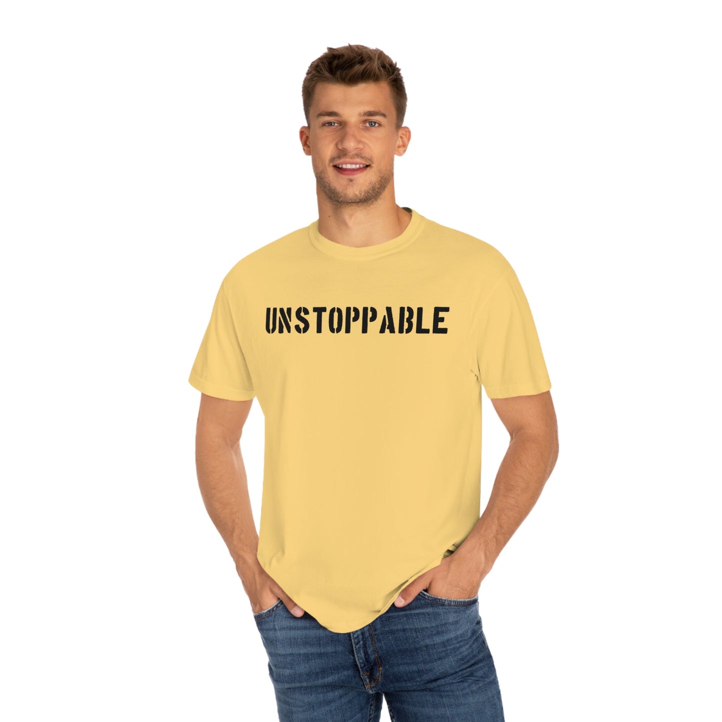 UNSTOPPABLE Unisex Garment-Dyed T-shirt