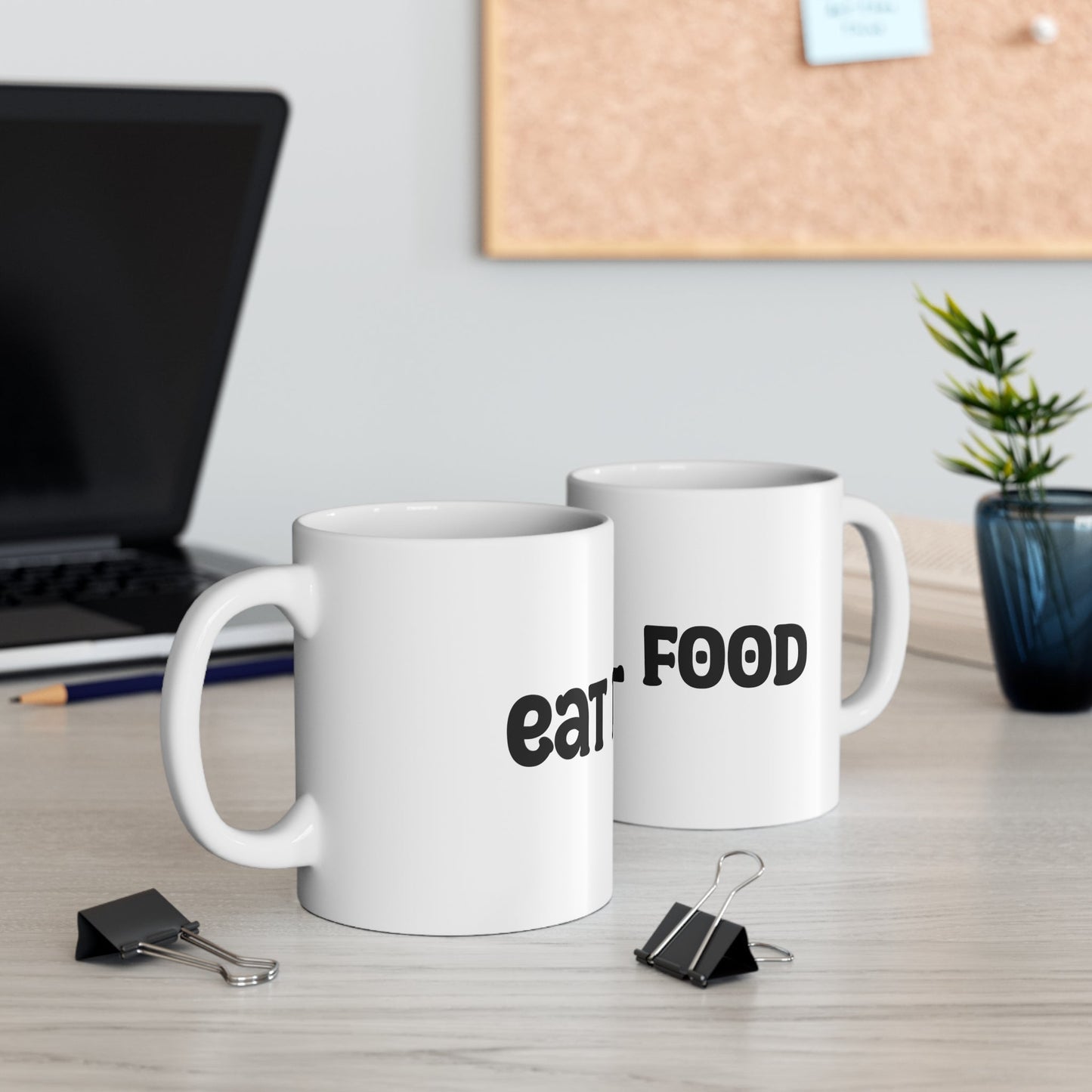 Eat Real Food Mug 11oz