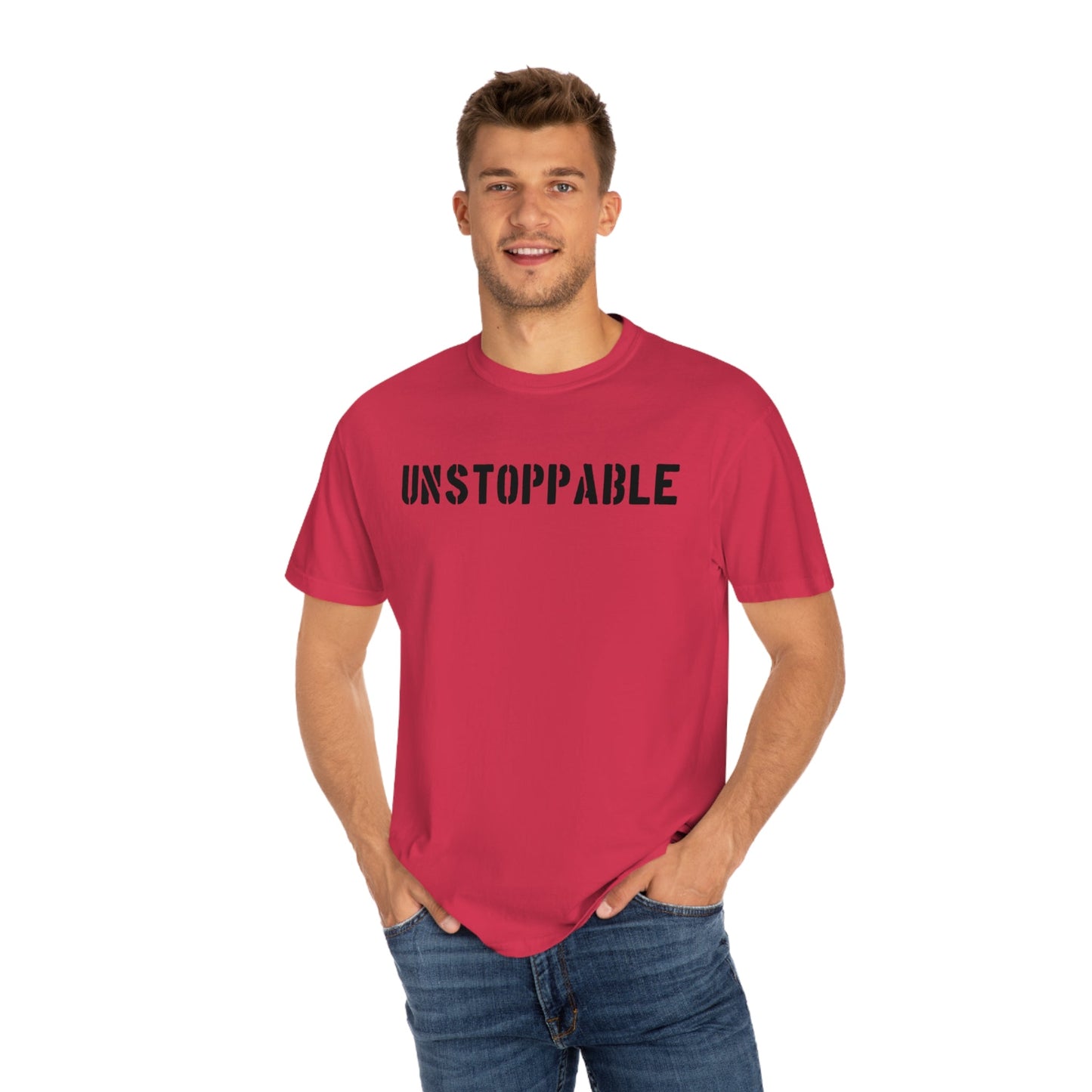 UNSTOPPABLE Unisex Garment-Dyed T-shirt