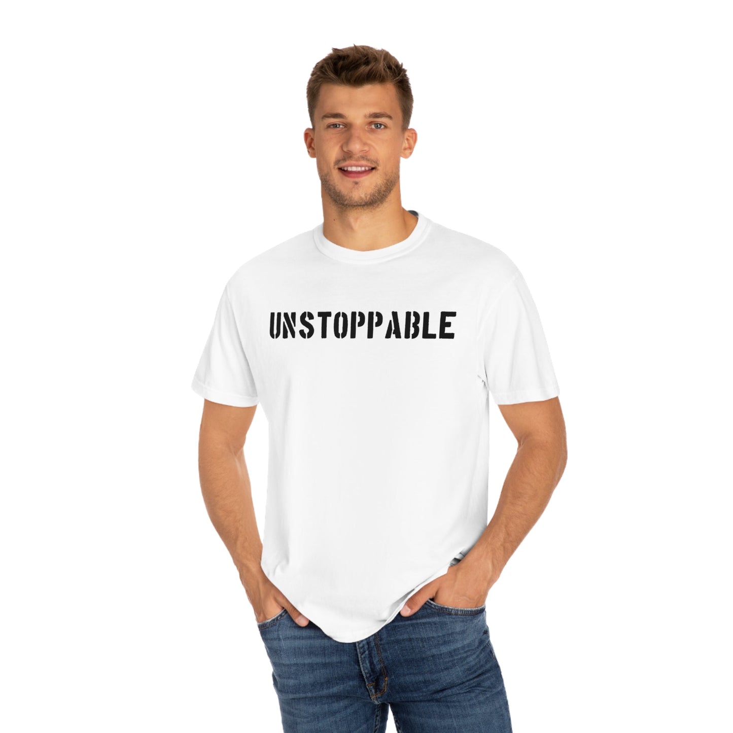 UNSTOPPABLE Unisex Garment-Dyed T-shirt