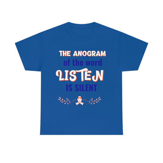 Listen Unisex Heavy Cotton Tee