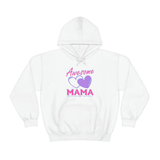 Mother's Day Awesome Mama Hooded Sweatshirt